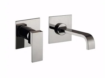 PABLOLUX - F9820-B3 - 2 hole wall-mounted single handle washbasin mixer by Rubinetteria Giulini - view 2